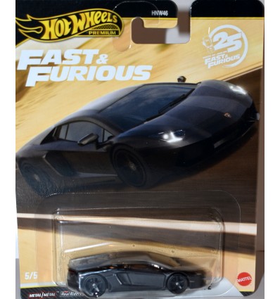 Hot Wheels Premium - Fast & Furious - Lamborghini Aventador Coupe