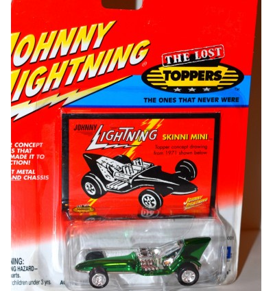 Johnny Lightning The Lost Toppers - Skinni Mini Custom Hot Rod