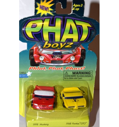 Phat boyz - 1998 Ford Mustang & 1968 Pontiac GTO Set