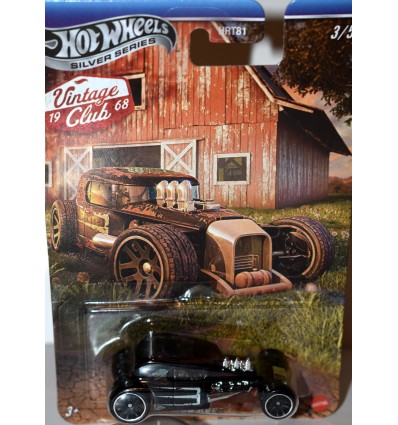 Hot Wheels Silver Series - Vintage Club - Mod Rod - Custom Ford Hot Rod Coupe