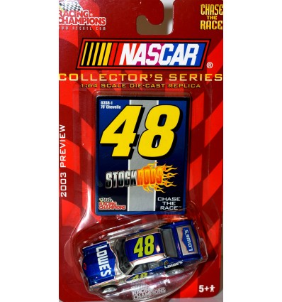 Racing Champions Stock Rods - Jimmie Johnson Lowes 1970 Chevrolet Chevelle SS