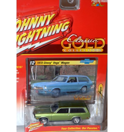 Johnny Lightning Classic Gold - 1972 Chevy Vega Station Wagon