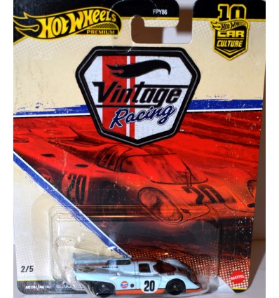 Hot Wheels Vintage Racing - Gulf Racing Porsche 917K
