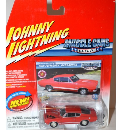 Johnny Lightning Muscle Cars USA - 1968 Plymouth Barracuda
