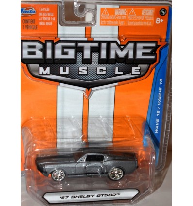 Jada - Big Time Muscle - 1967 Shelby GT 500 Ford Mustang