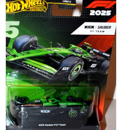 Hot Wheels Formula 1 - 2025 Series - KICK Sauber No. 5 F1 Team