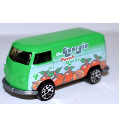 Matchbox - Across America - Georgia Peach 1967 VW Delivery Van
