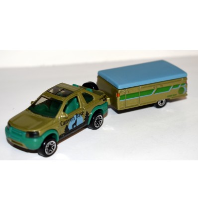 Matchbox Land Rover Freelander Canyon Base Camper Set