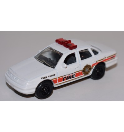 Matchbox - Ford Crown Victoria Fire Chief Car