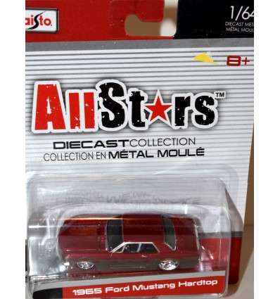 Maisto All Stars - 1965 Ford Mustang Hardtop
