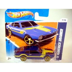 Hot Wheels - Stunning 1971 Ford Mustang Grabber Muscle Car