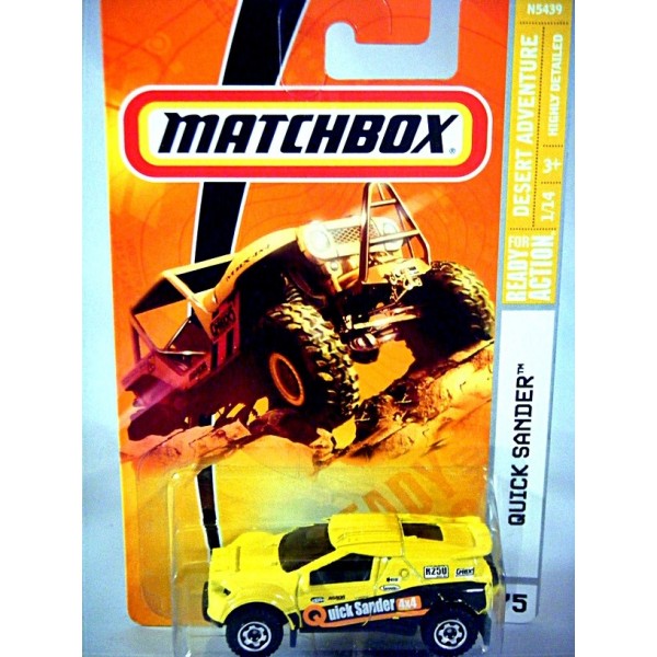 Matchbox Quicksander Off Road 4x4 Race Car - Global Diecast Direct