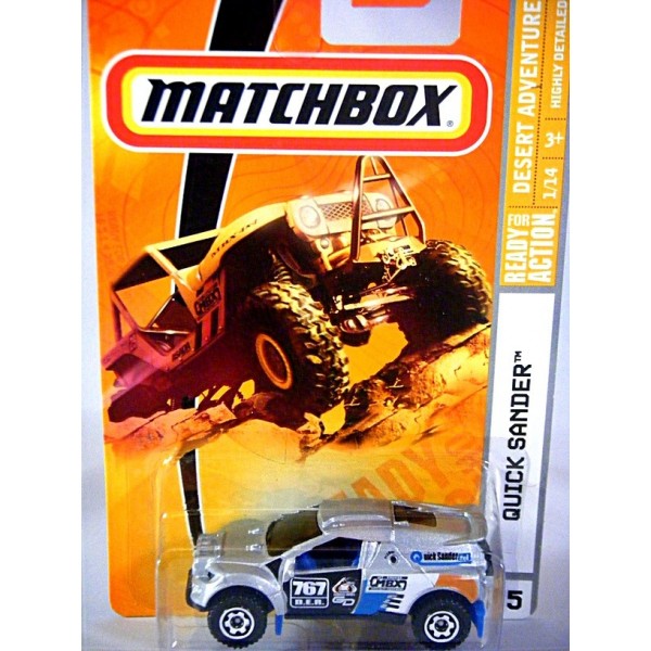 Matchbox 1/64 scale diecast Off-Road 4x4 Baja Rally Dune Dog Beach Quick Sander 