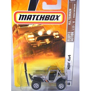 Matchbox MBX 4x4 Rock Crawler - Buggy - Chrome Hubs