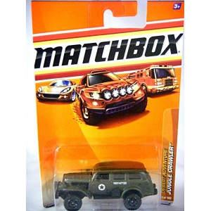 Matchbox Jungle Crawler - Military 4x4 Station Wagon