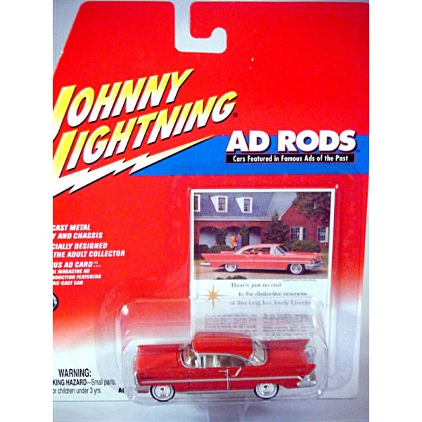 Johnny Lightning Ad Rods - 1957 Lincoln Premiere - Global Diecast