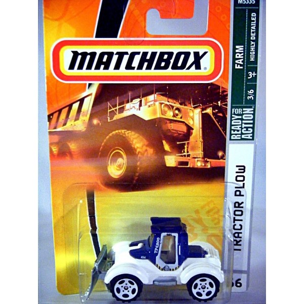 matchbox snow plow