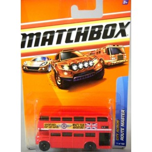 Matchbox Routemaster London Bus with Matchbox Advertising