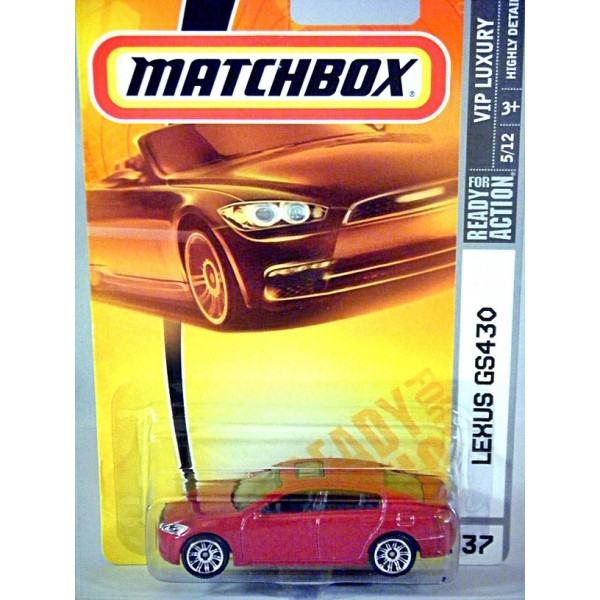 lexus matchbox car