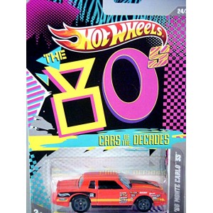 Hot Wheels Cars of the Decades - 1986 Chevrolet Monte Carlo SS