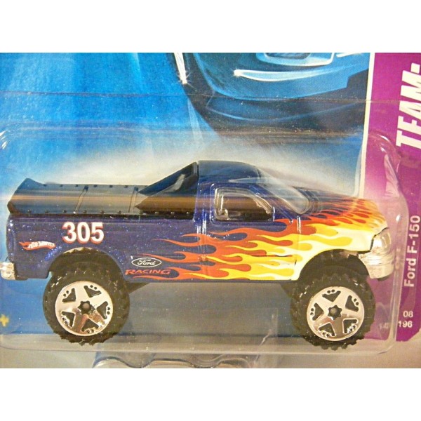 Hot Wheels Ford Racing F150 4x4 Pickup Truck - Global Diecast Direct