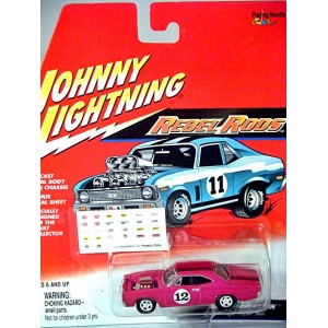 Johnny Lightning Rebel Rods - 1969 Dodge Super Bee Muscle Car