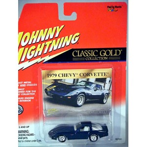 Johnny Lightning Classic Gold - 1979 Chevy Corvette