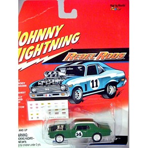 Johnny Lightning Rebel Rods - Mercury Cougar
