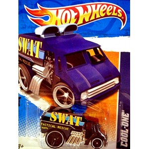 Hot Wheels Cool One - Police SWAT team Tactical Rescue Truck