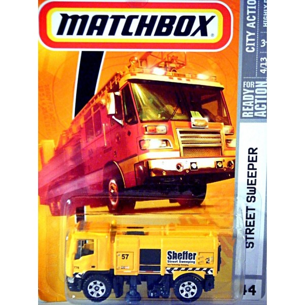 matchbox sweeper truck