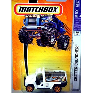 Matchbox - Critter Cruncher - Exterminator 4x4 Truck