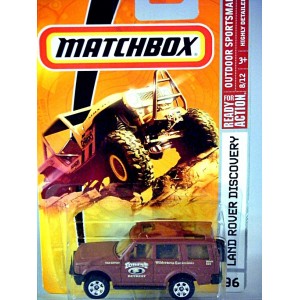 Matchbox - Land Rover Discovery Outback Adventures