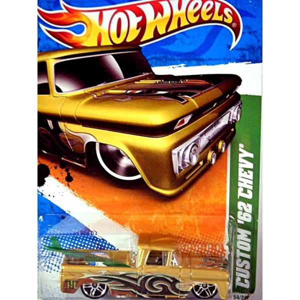 hot wheels 62 chevy pickup
