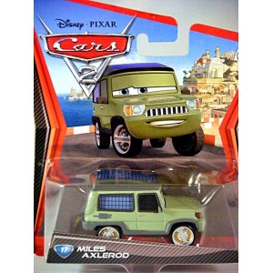 Disney Cars 2 Series - Miles Axlerod Land Rover Range Rover