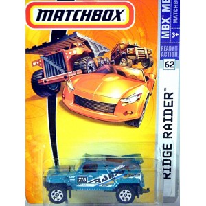 Matchbox Ridge Raider Off Road 4x4 Race Truck