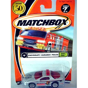 Matchbox - 50th Anniversary Logo Chase Car -McGruff The Crime Dog Chevrolet Camaro Police Car