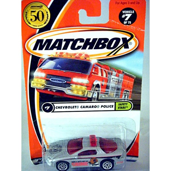 50th anniversary matchbox cars