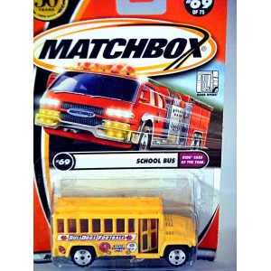 Matchbox - Bulldogs Football Team School Bus