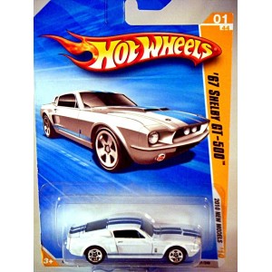 Hot Wheels 2010 New Models Series - 1967 Ford Mustang Shelby GT-500