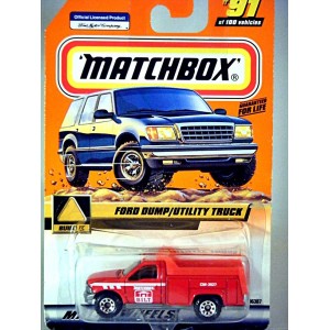 Matchbox - Ford Utility Dump Truck