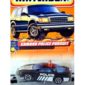 Matchbox Camaro Z-28 Police Patrol Car