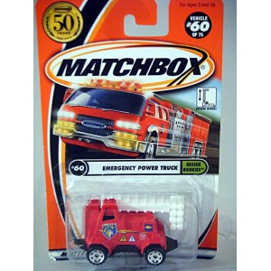 Matchbox - Emergency Power Truck
