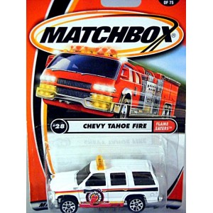 Matchbox - Chevrolet Tahoe Fire Department Truck