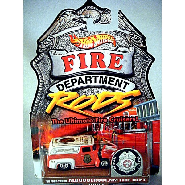 hot wheels fire department rods