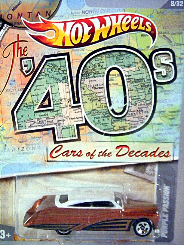 Hot Wheels Cars of the Decades - 1940's Custom Mercury Lead Sled