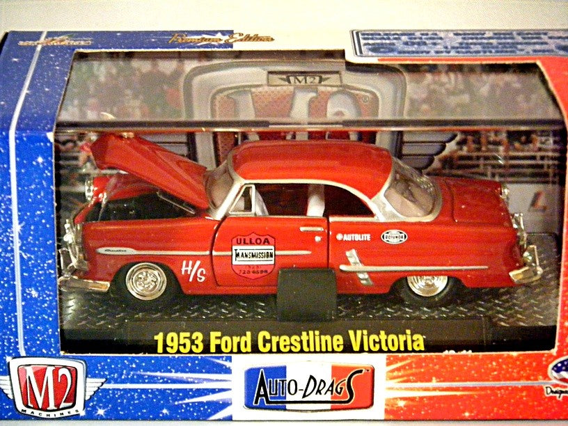 M2 Machines Auto-Drags - 1953 Ford Crestliner NHRA Race Car