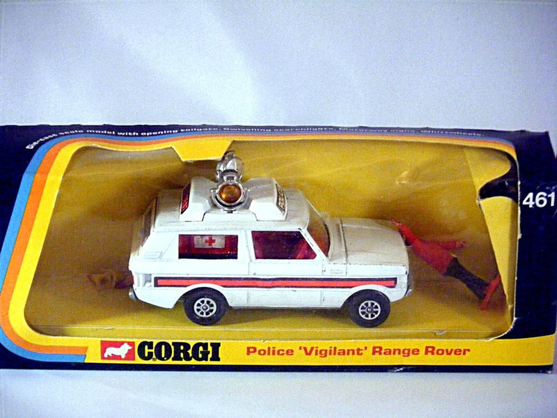 Corgi (461) Range Rover Vigilant Police Truck with Accessories