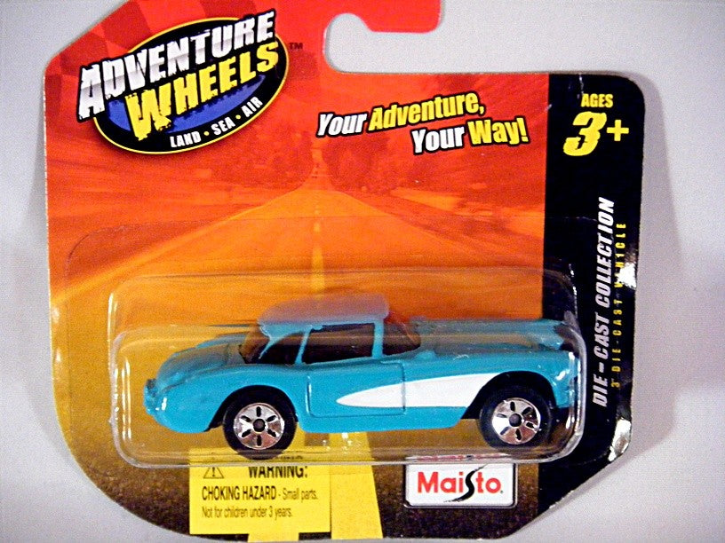 Maisto Adventure Wheels - 1957 Chevrolet Corvette