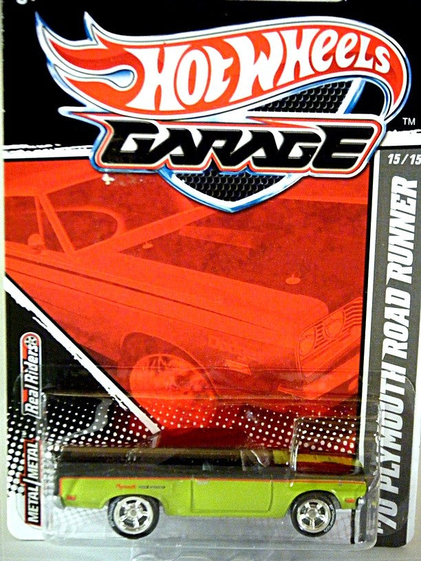 Hot Wheels Garage - 1970 Plymouth Road Runner