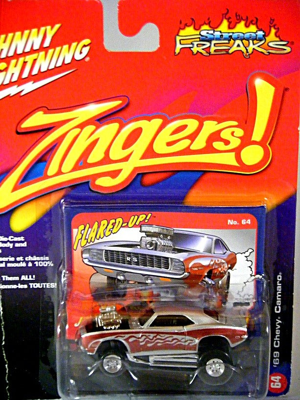Johnny Lightning Street Freaks 1969 Chevrolet Camaro Z28
